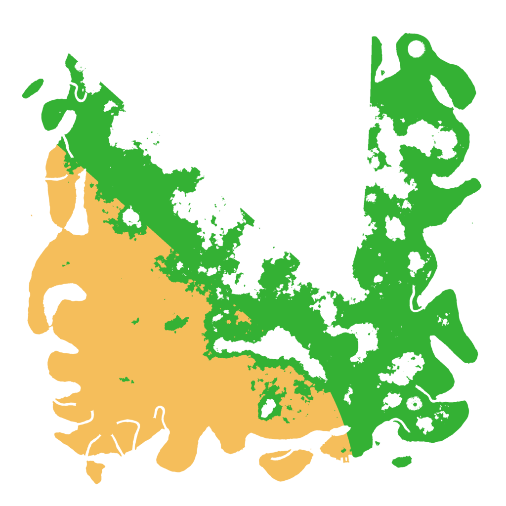 Biome Rust Map: Procedural Map, Size: 5250, Seed: 837706427
