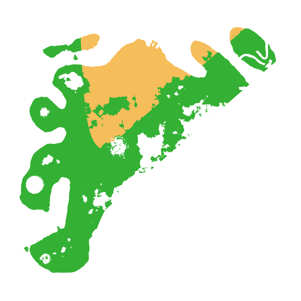 Biome Rust Map: Procedural Map, Size: 3000, Seed: 65432