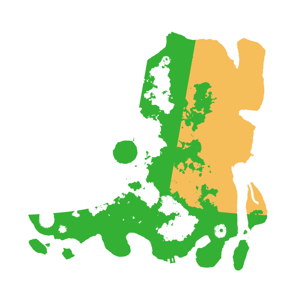 Biome Rust Map: Procedural Map, Size: 3400, Seed: 2067339741