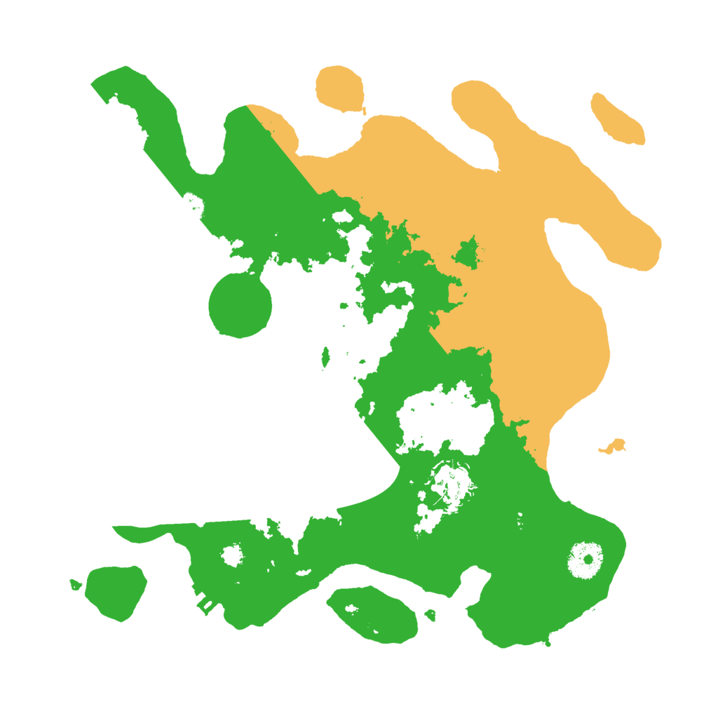 Biome Rust Map: Procedural Map, Size: 3000, Seed: 12279