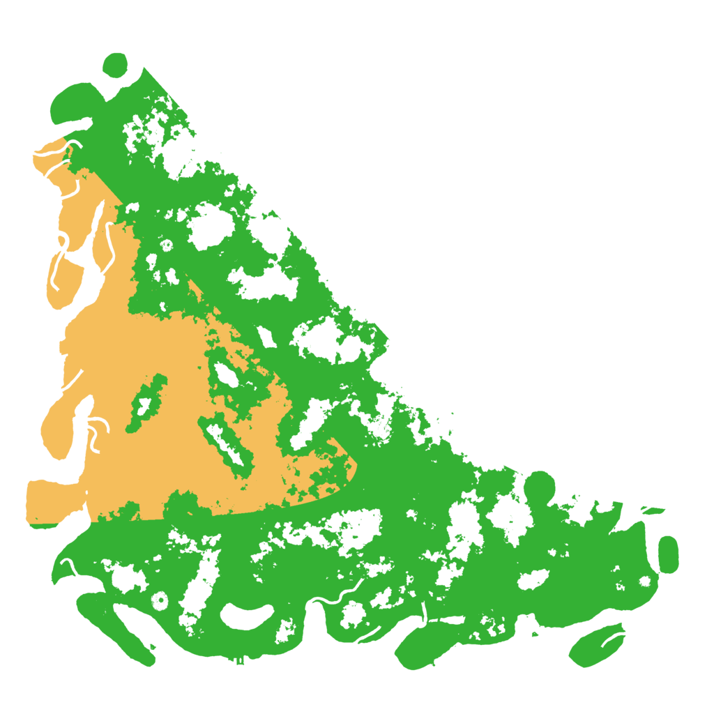 Biome Rust Map: Procedural Map, Size: 6000, Seed: 849