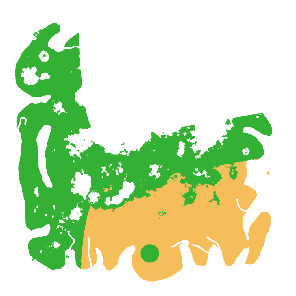 Biome Rust Map: Procedural Map, Size: 4250, Seed: 709909859