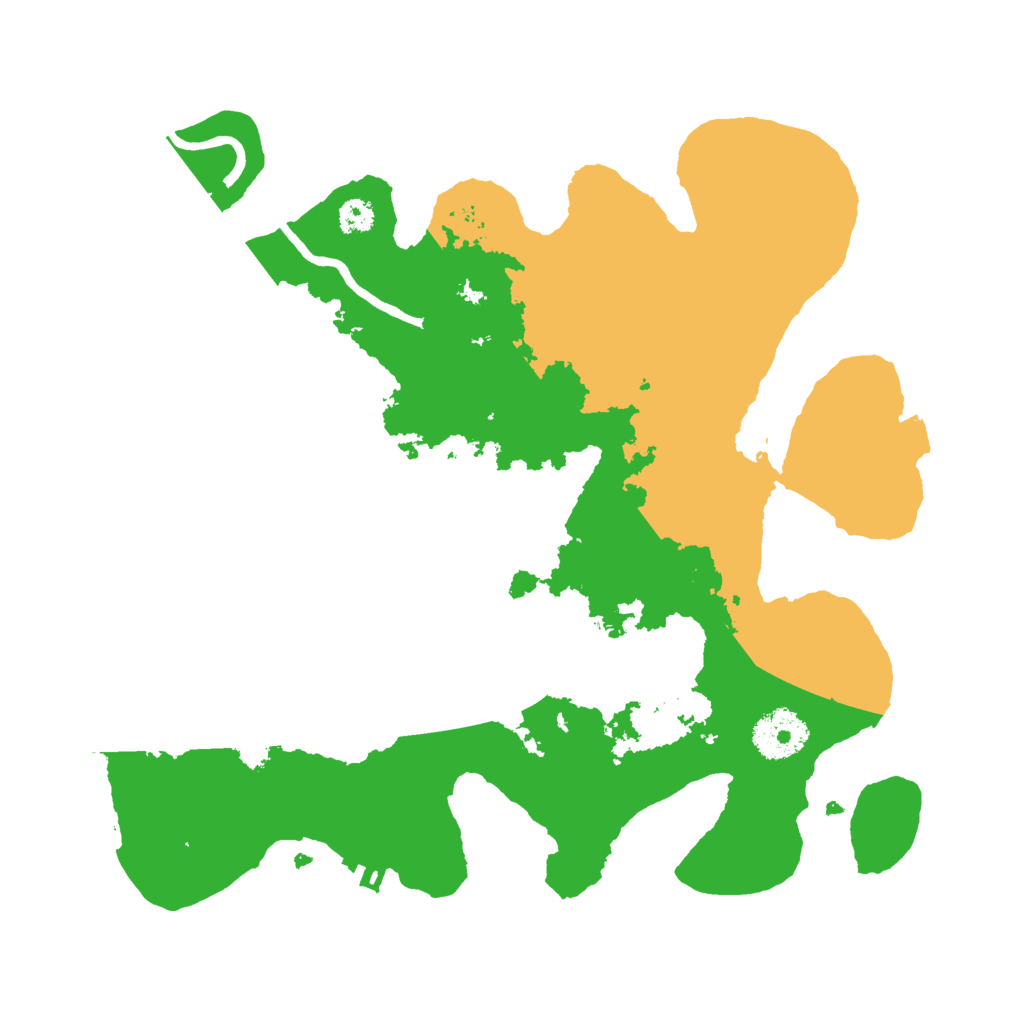 Biome Rust Map: Procedural Map, Size: 3000, Seed: 8923174