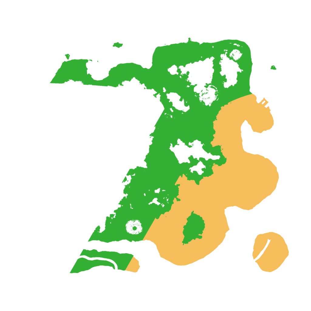 Biome Rust Map: Procedural Map, Size: 3000, Seed: 13984