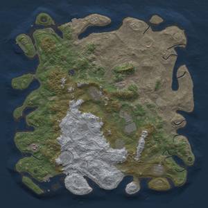 Thumbnail Rust Map: Procedural Map, Size: 4800, Seed: 1204072560, 18 Monuments