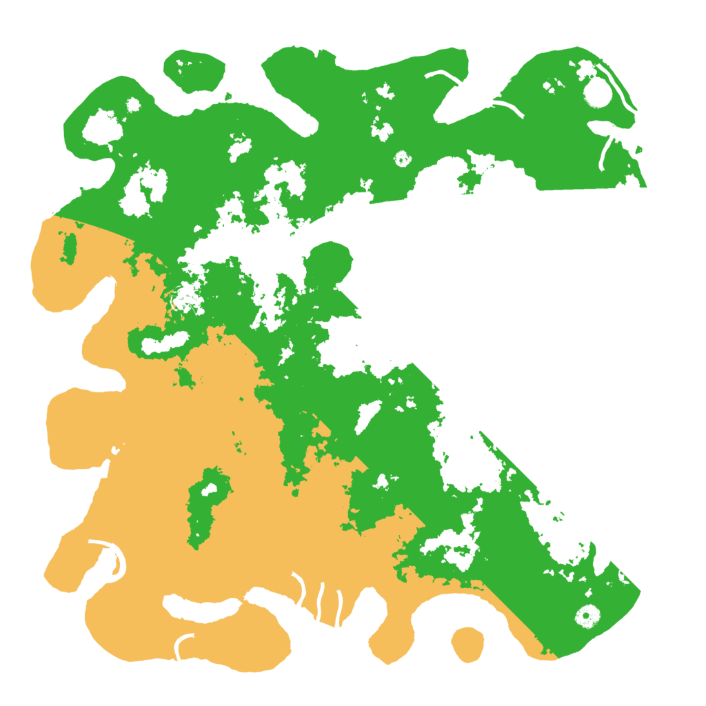 Biome Rust Map: Procedural Map, Size: 4500, Seed: 782570564