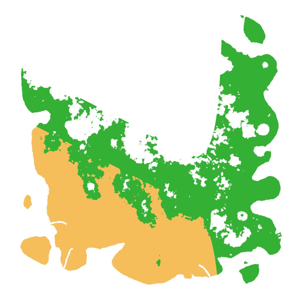 Biome Rust Map: Procedural Map, Size: 4500, Seed: 638997823
