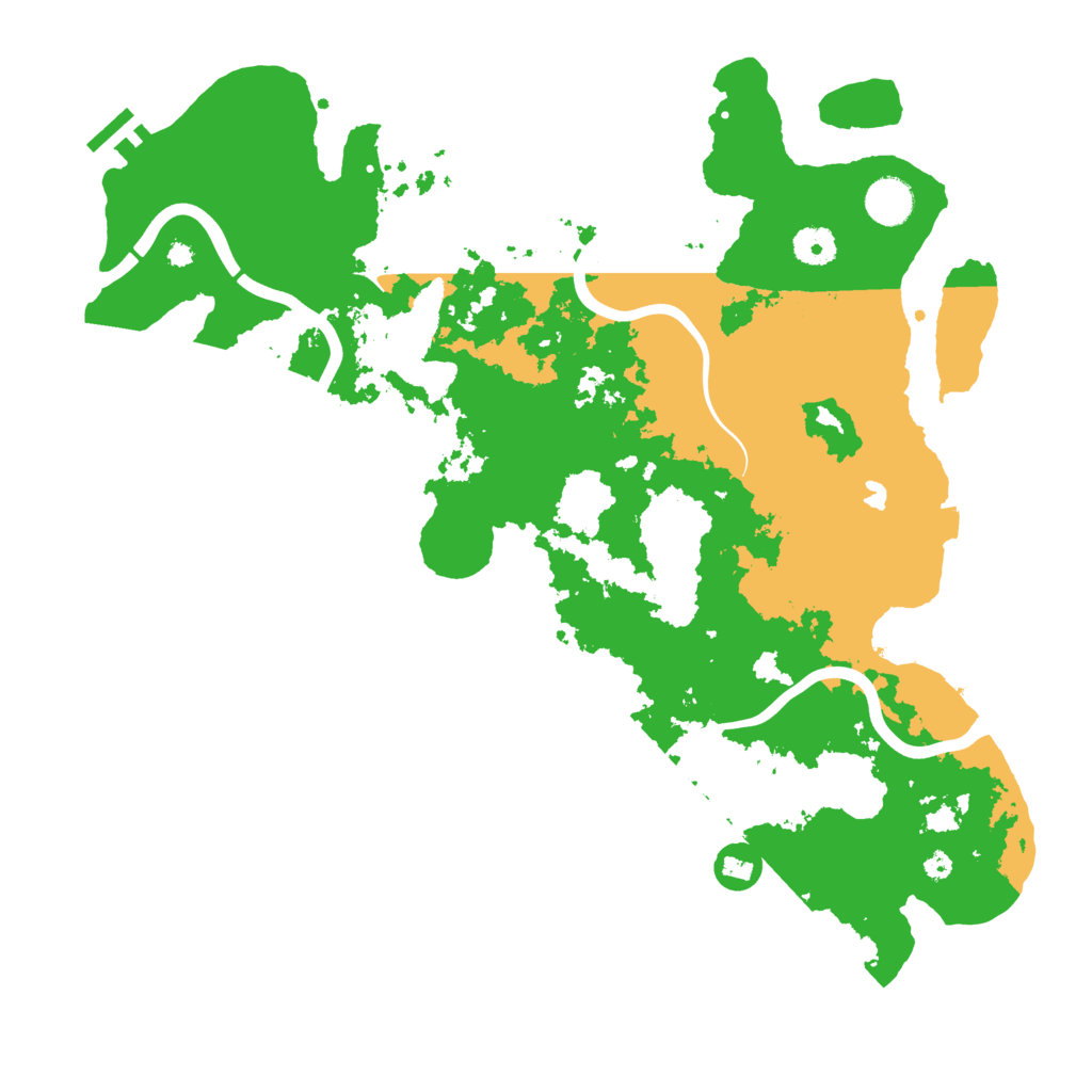 Biome Rust Map: Procedural Map, Size: 4000, Seed: 708424791