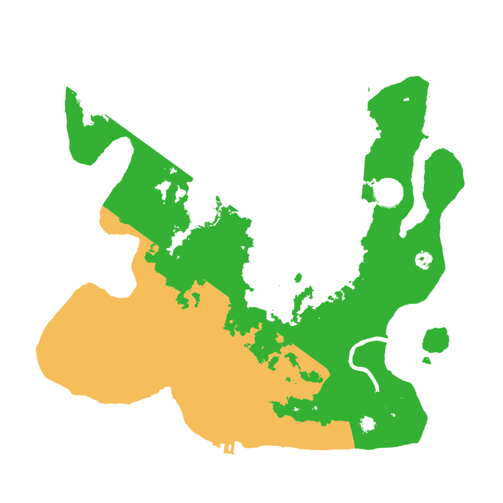 Biome Rust Map: Procedural Map, Size: 3000, Seed: 1937254196