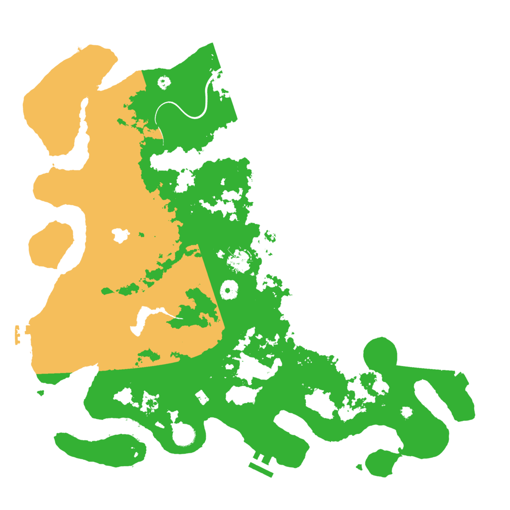Biome Rust Map: Procedural Map, Size: 4000, Seed: 4879000
