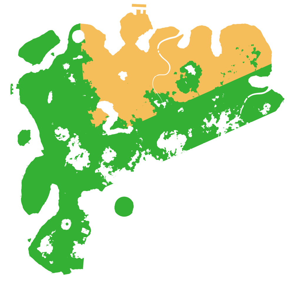 Biome Rust Map: Procedural Map, Size: 4250, Seed: 1258898249