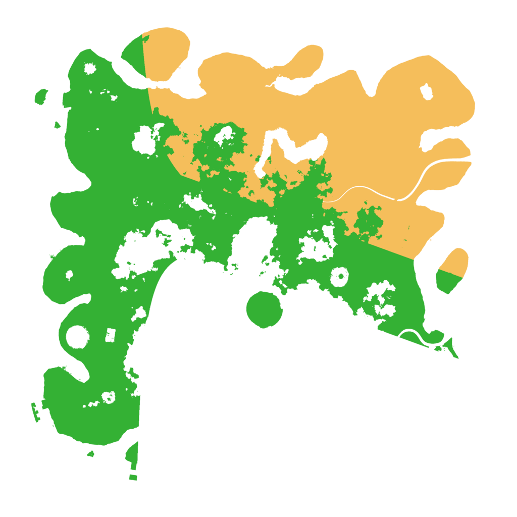 Biome Rust Map: Procedural Map, Size: 4000, Seed: 1756221865