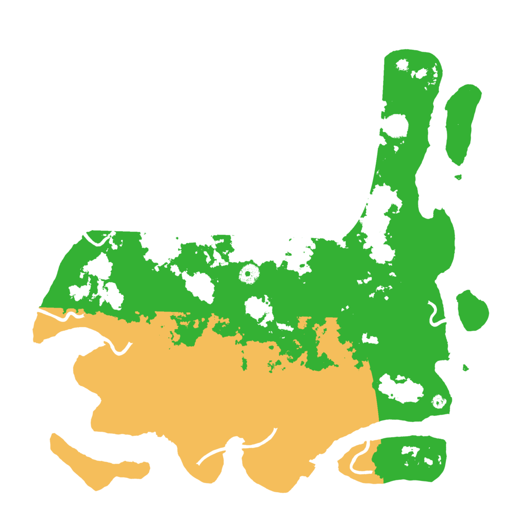 Biome Rust Map: Procedural Map, Size: 4000, Seed: 90755591