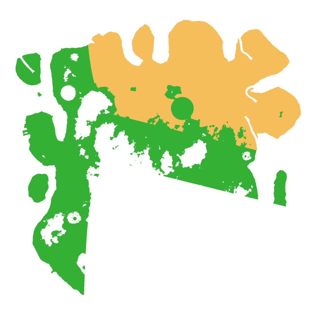Biome Rust Map: Procedural Map, Size: 3700, Seed: 1108011775