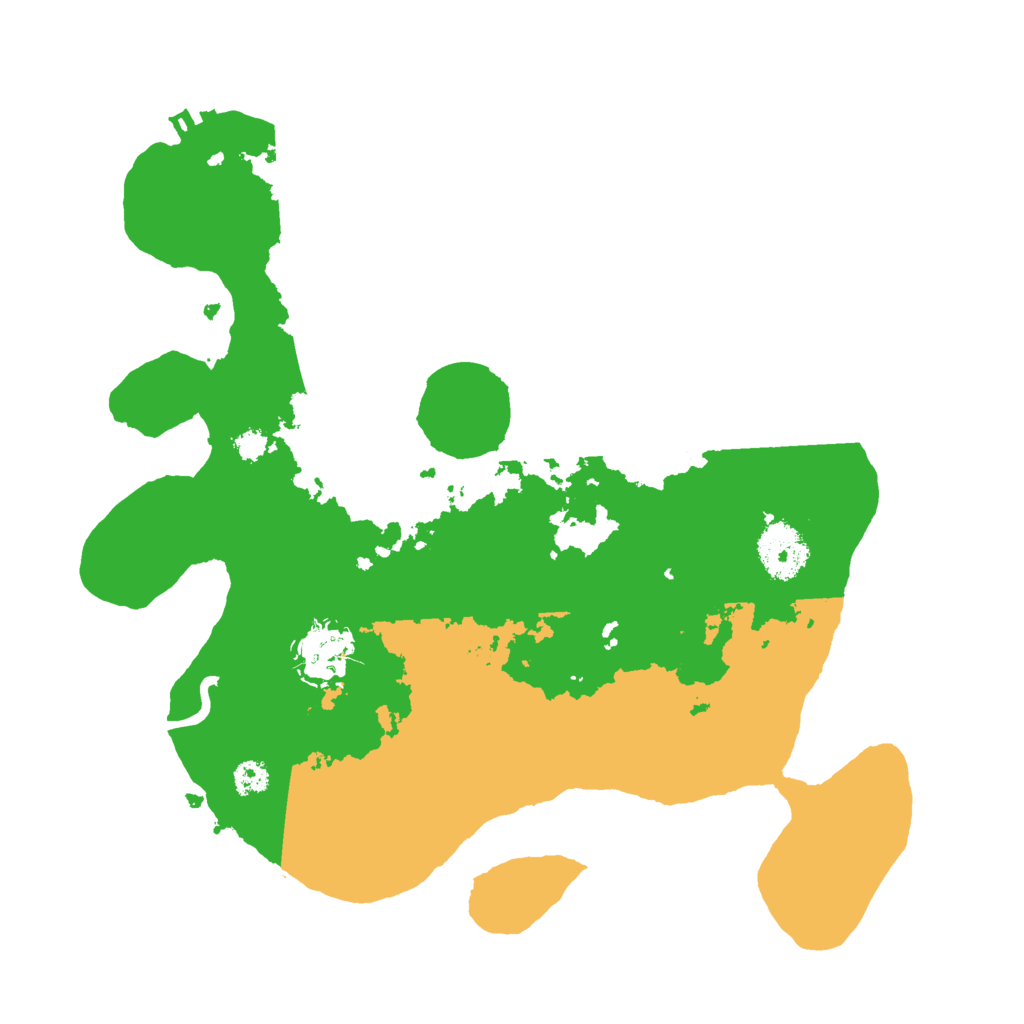 Biome Rust Map: Procedural Map, Size: 3000, Seed: 2719580