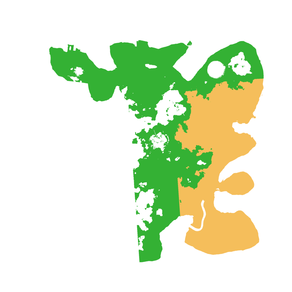 Biome Rust Map: Procedural Map, Size: 3000, Seed: 10720