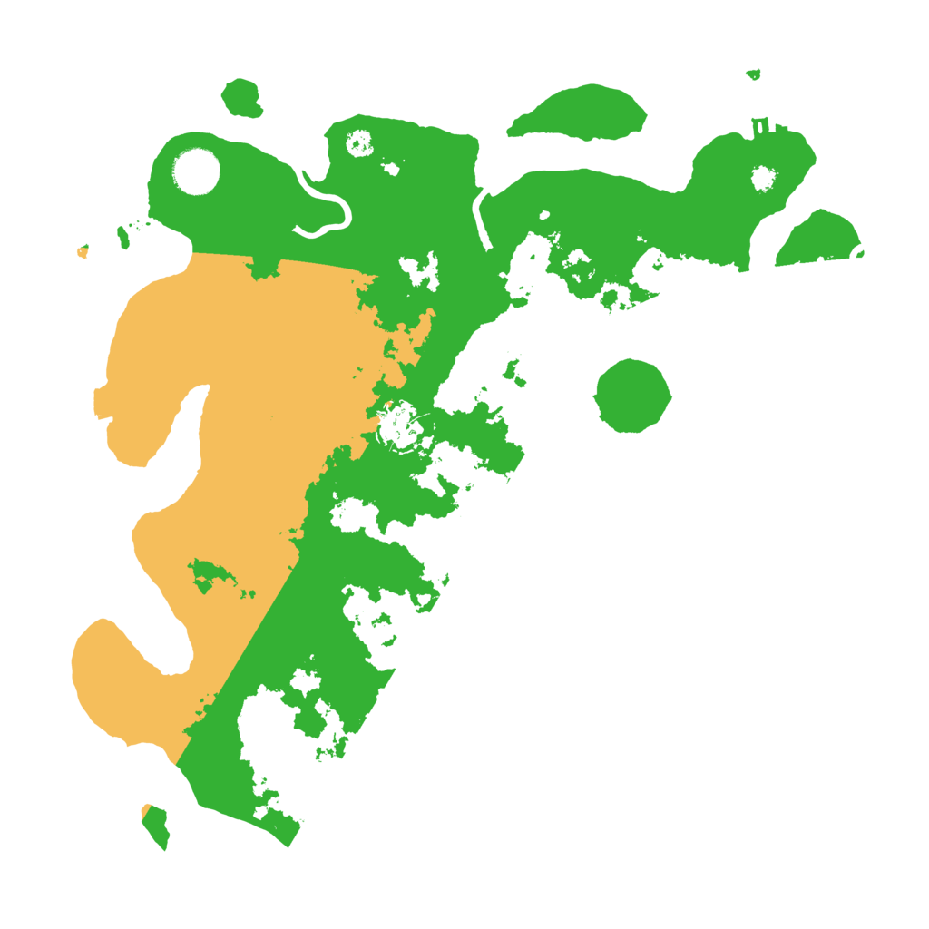 Biome Rust Map: Procedural Map, Size: 3500, Seed: 935488463