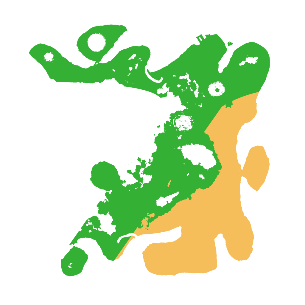 Biome Rust Map: Procedural Map, Size: 3000, Seed: 23729