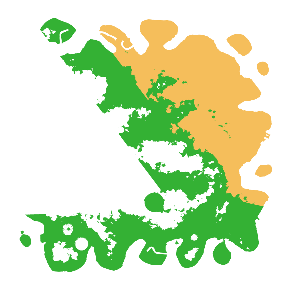 Biome Rust Map: Procedural Map, Size: 4000, Seed: 12334