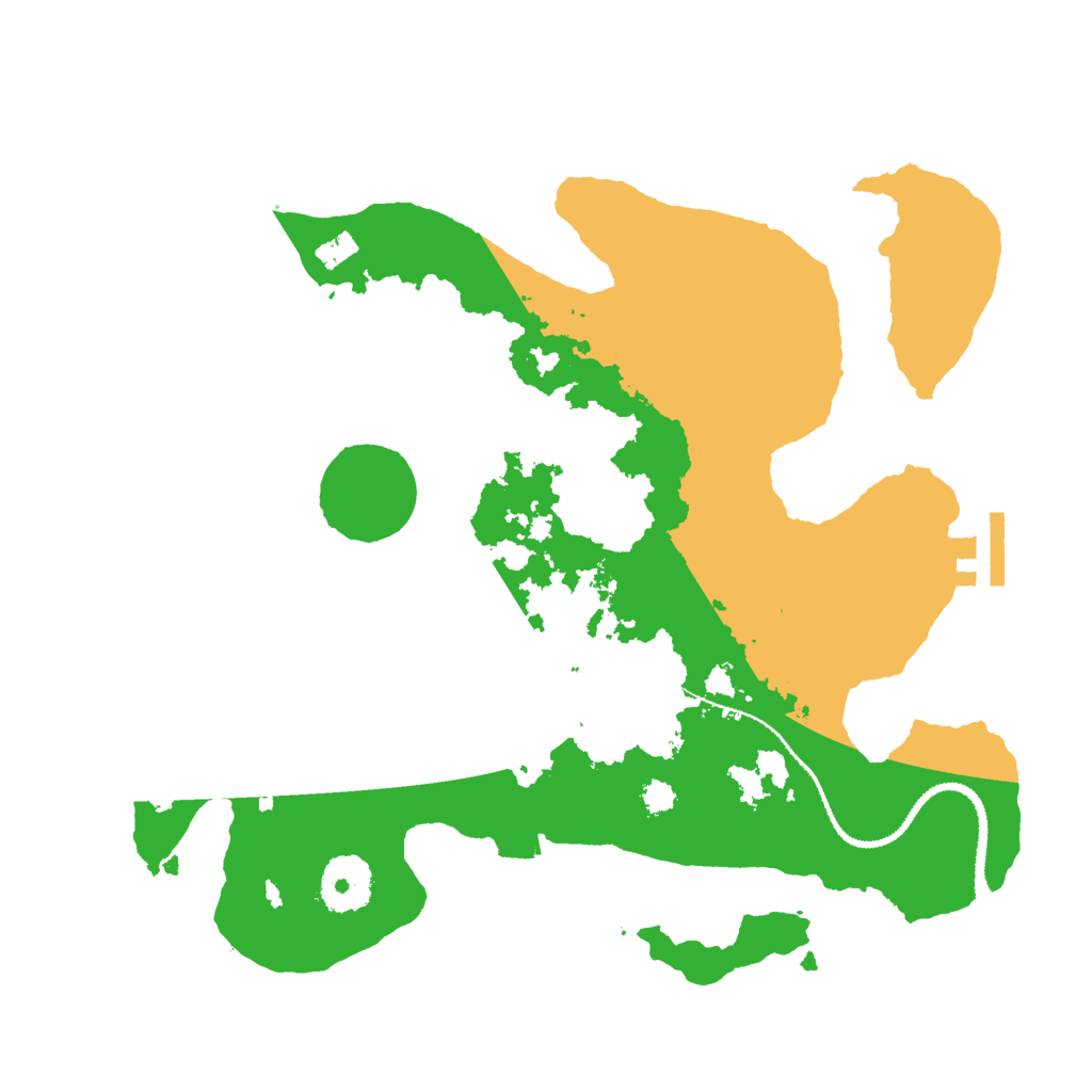 Biome Rust Map: Procedural Map, Size: 3000, Seed: 1699944265