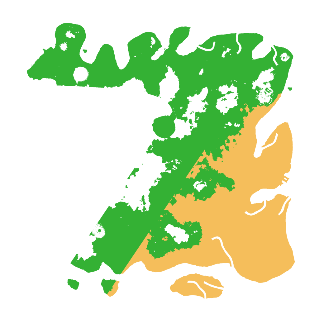 Biome Rust Map: Procedural Map, Size: 3850, Seed: 28457961
