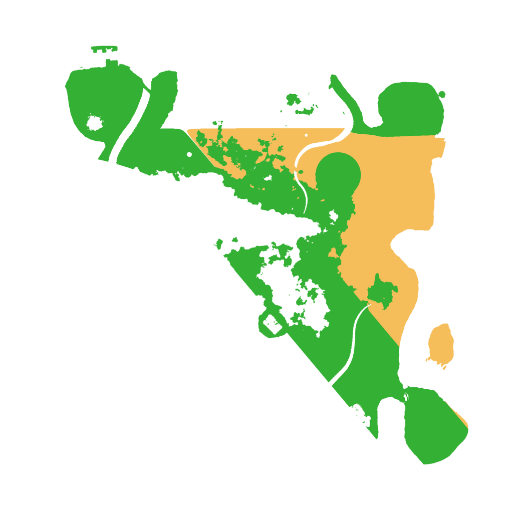 Biome Rust Map: Procedural Map, Size: 3000, Seed: 1482096314