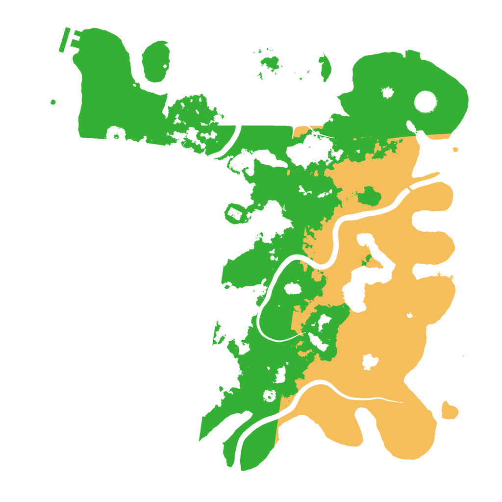 Biome Rust Map: Procedural Map, Size: 4000, Seed: 1595070817