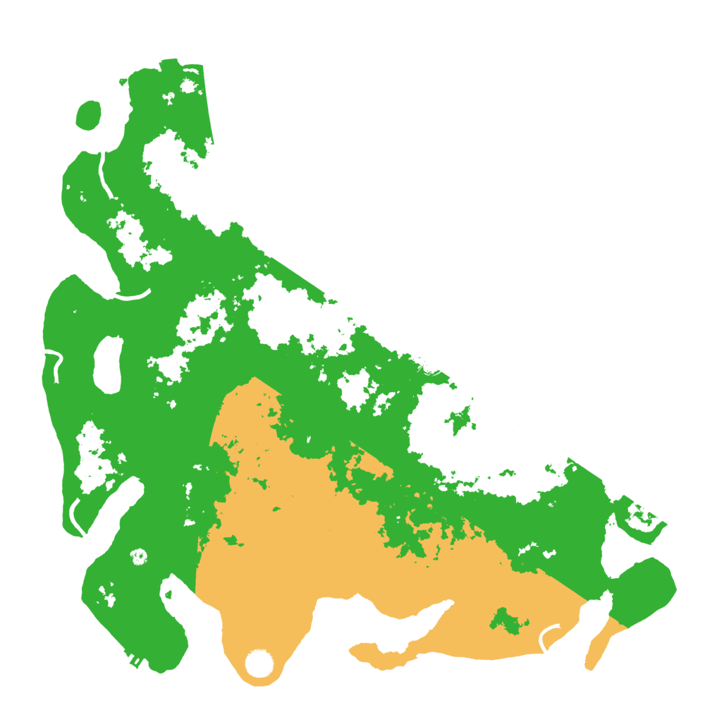 Biome Rust Map: Procedural Map, Size: 4500, Seed: 183724044