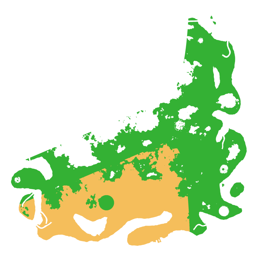 Biome Rust Map: Procedural Map, Size: 4500, Seed: 1593943804