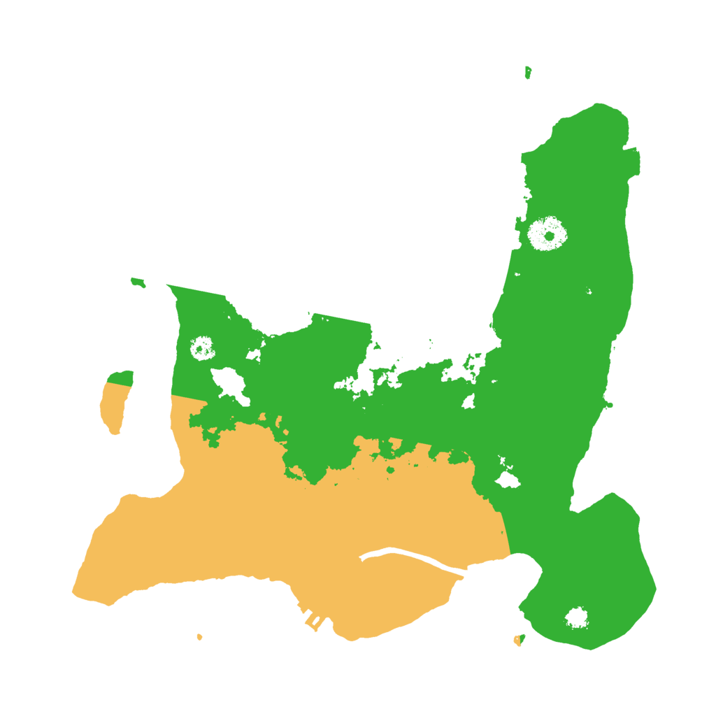 Biome Rust Map: Procedural Map, Size: 3000, Seed: 283249508