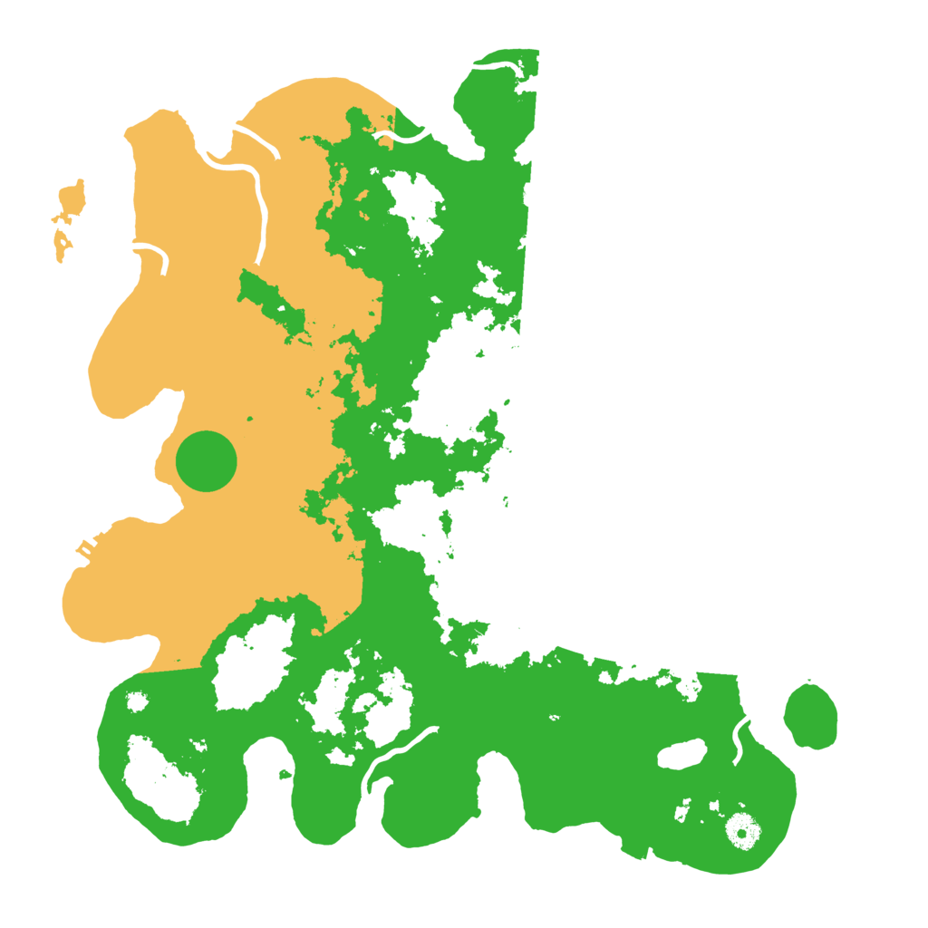 Biome Rust Map: Procedural Map, Size: 4000, Seed: 650737467