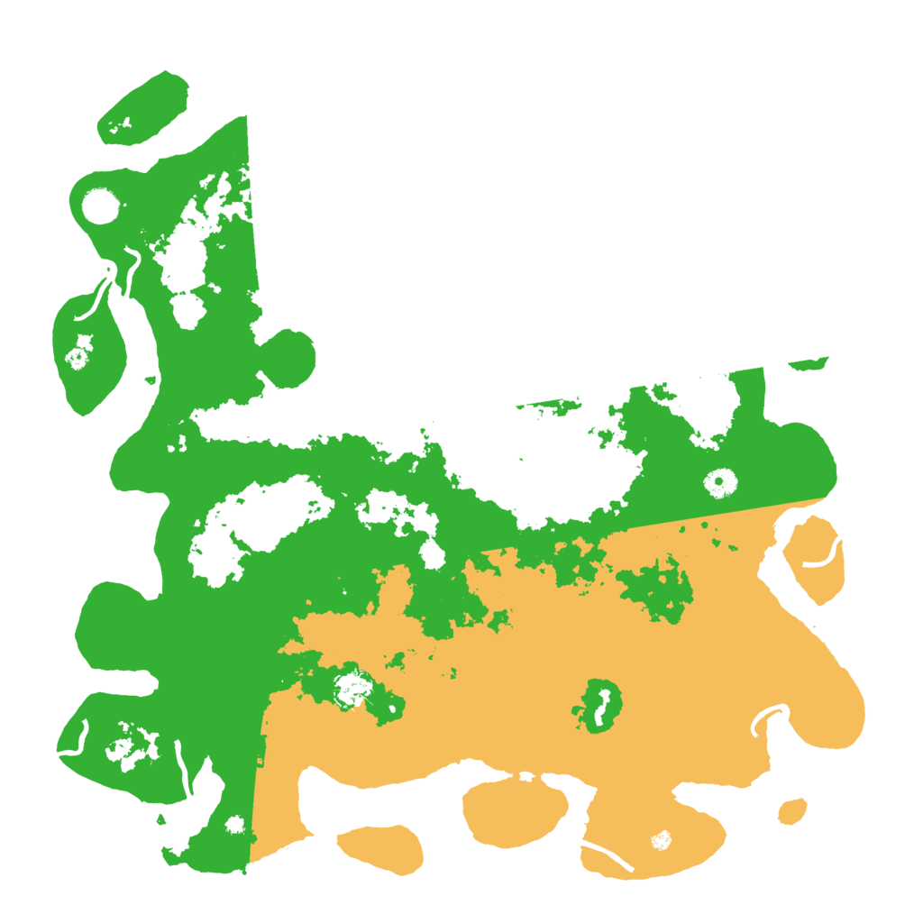 Biome Rust Map: Procedural Map, Size: 4500, Seed: 79416610