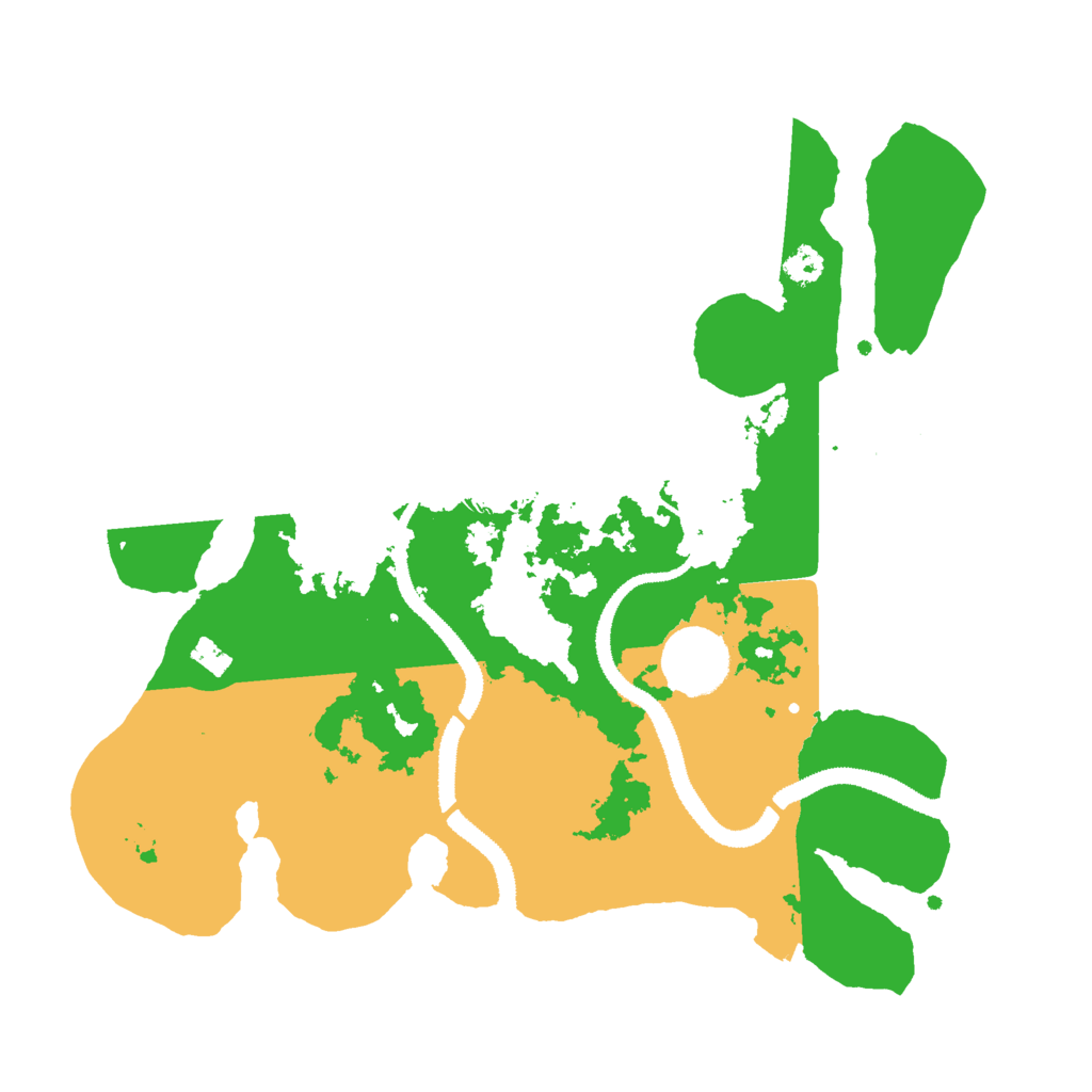 Biome Rust Map: Procedural Map, Size: 3000, Seed: 1000398298