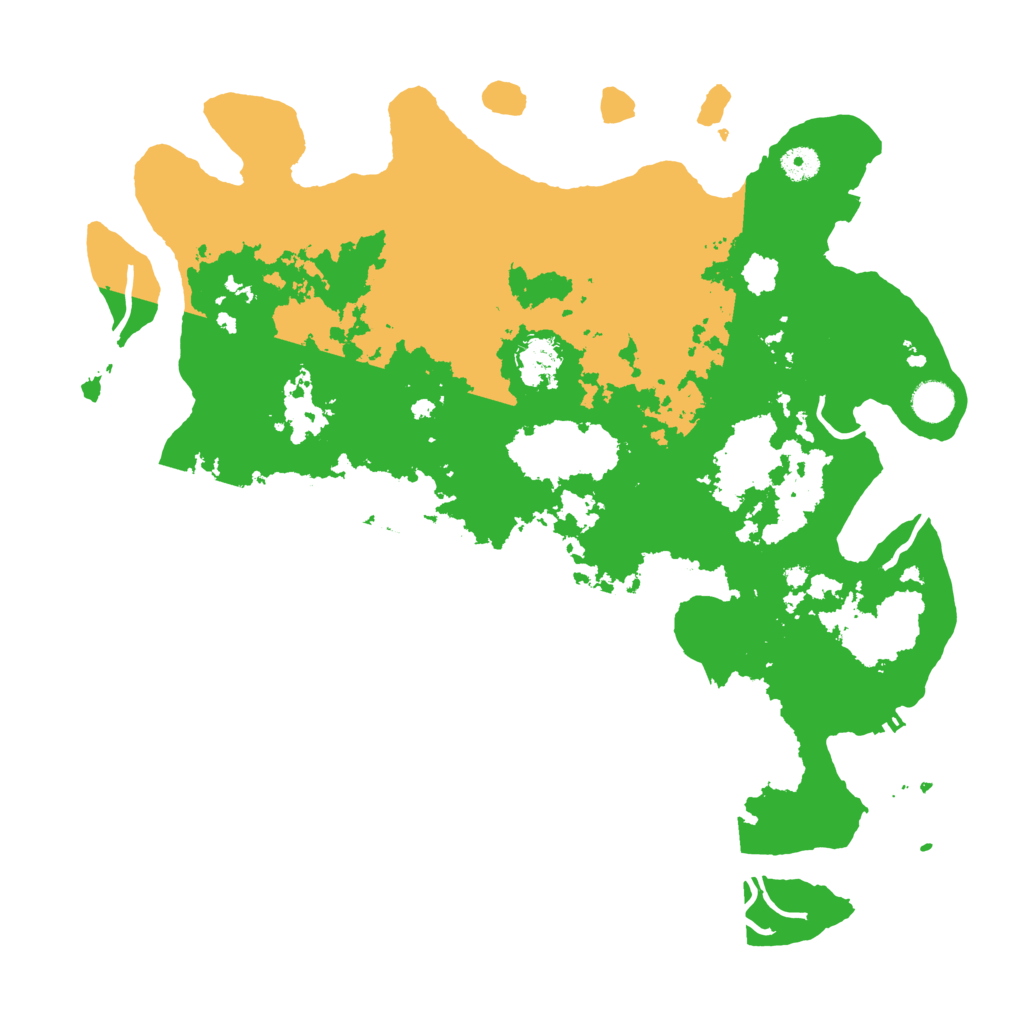 Biome Rust Map: Procedural Map, Size: 4300, Seed: 82376399