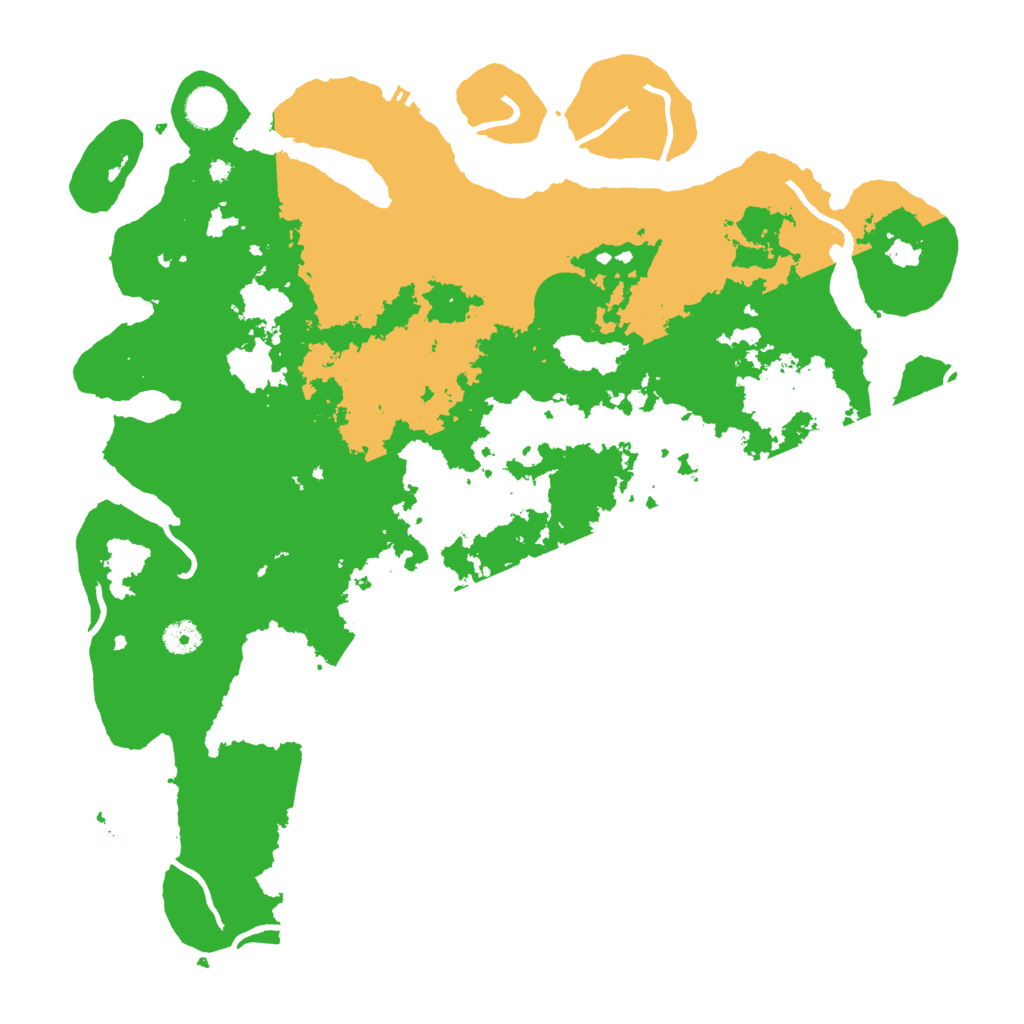 Biome Rust Map: Procedural Map, Size: 4300, Seed: 30717033