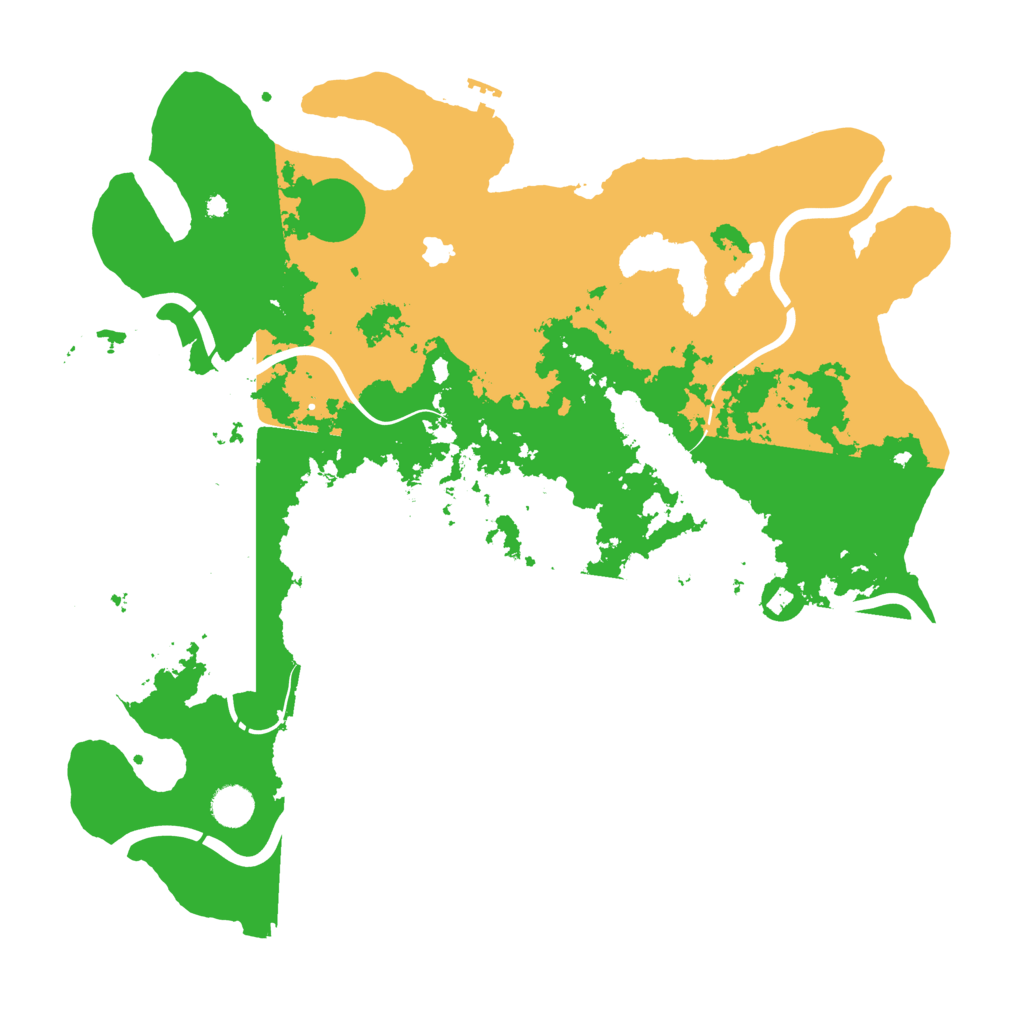 Biome Rust Map: Procedural Map, Size: 4250, Seed: 629989530