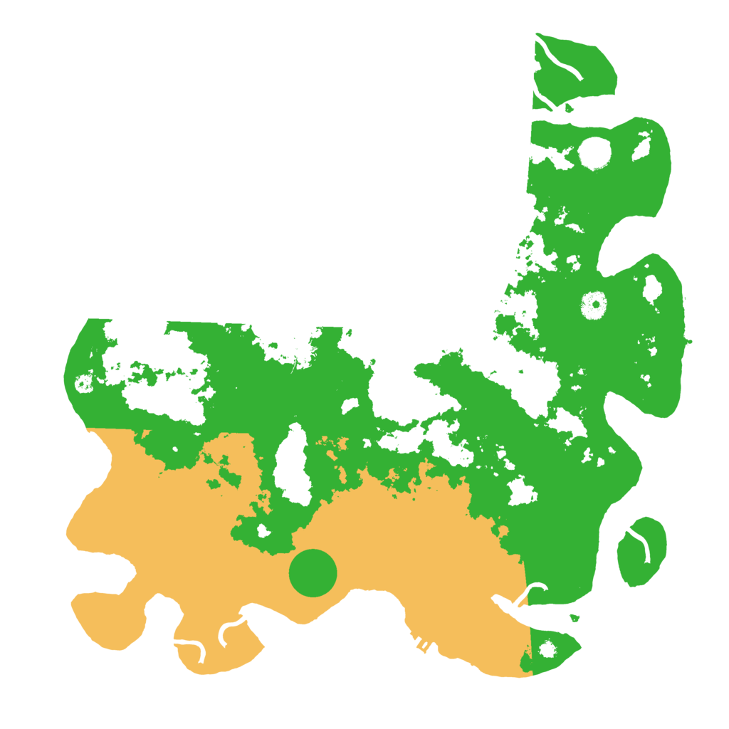 Biome Rust Map: Procedural Map, Size: 4000, Seed: 4822