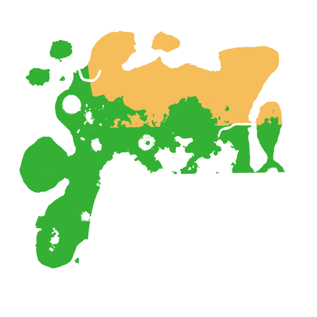 Biome Rust Map: Procedural Map, Size: 3000, Seed: 649716681