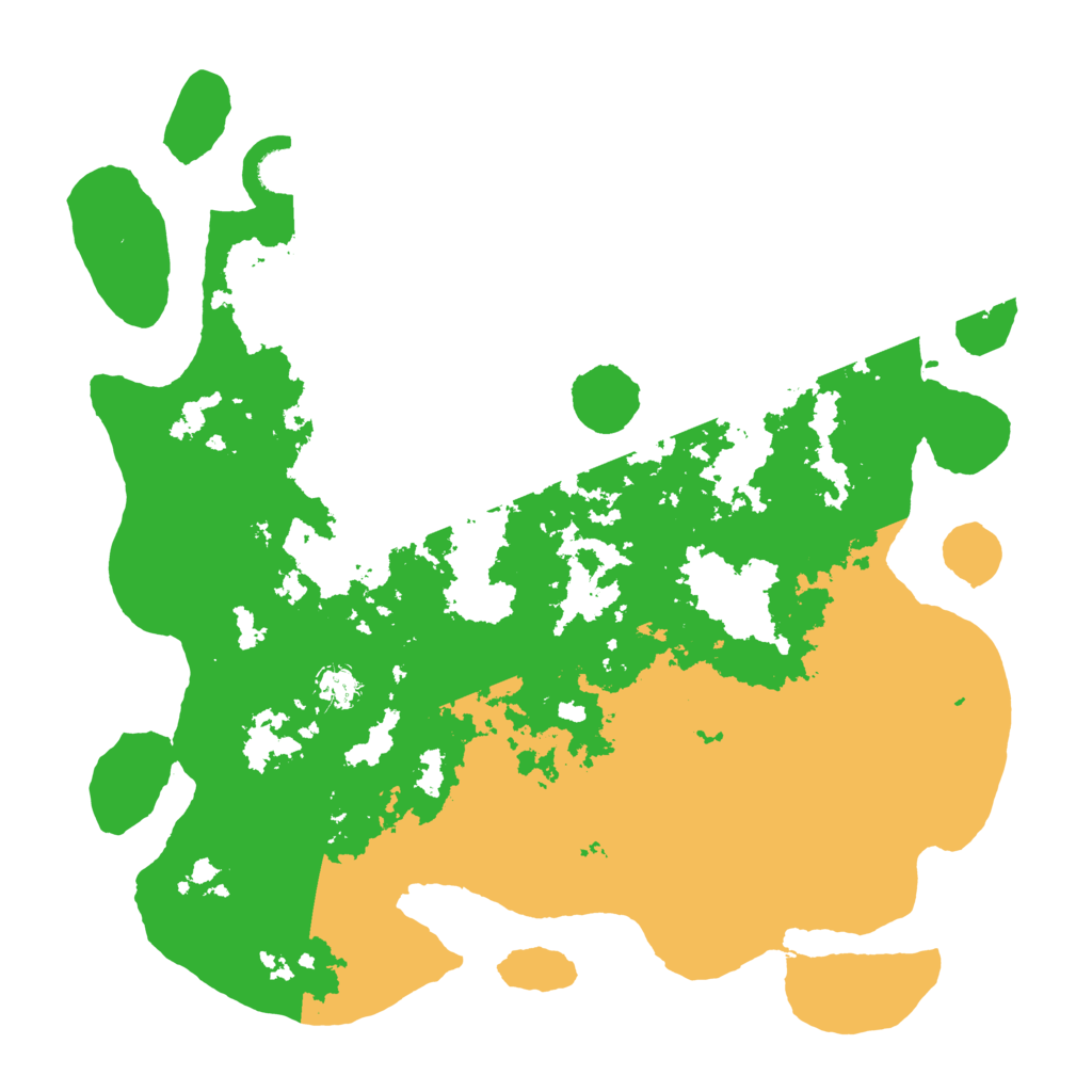 Biome Rust Map: Barren, Size: 4500, Seed: 5