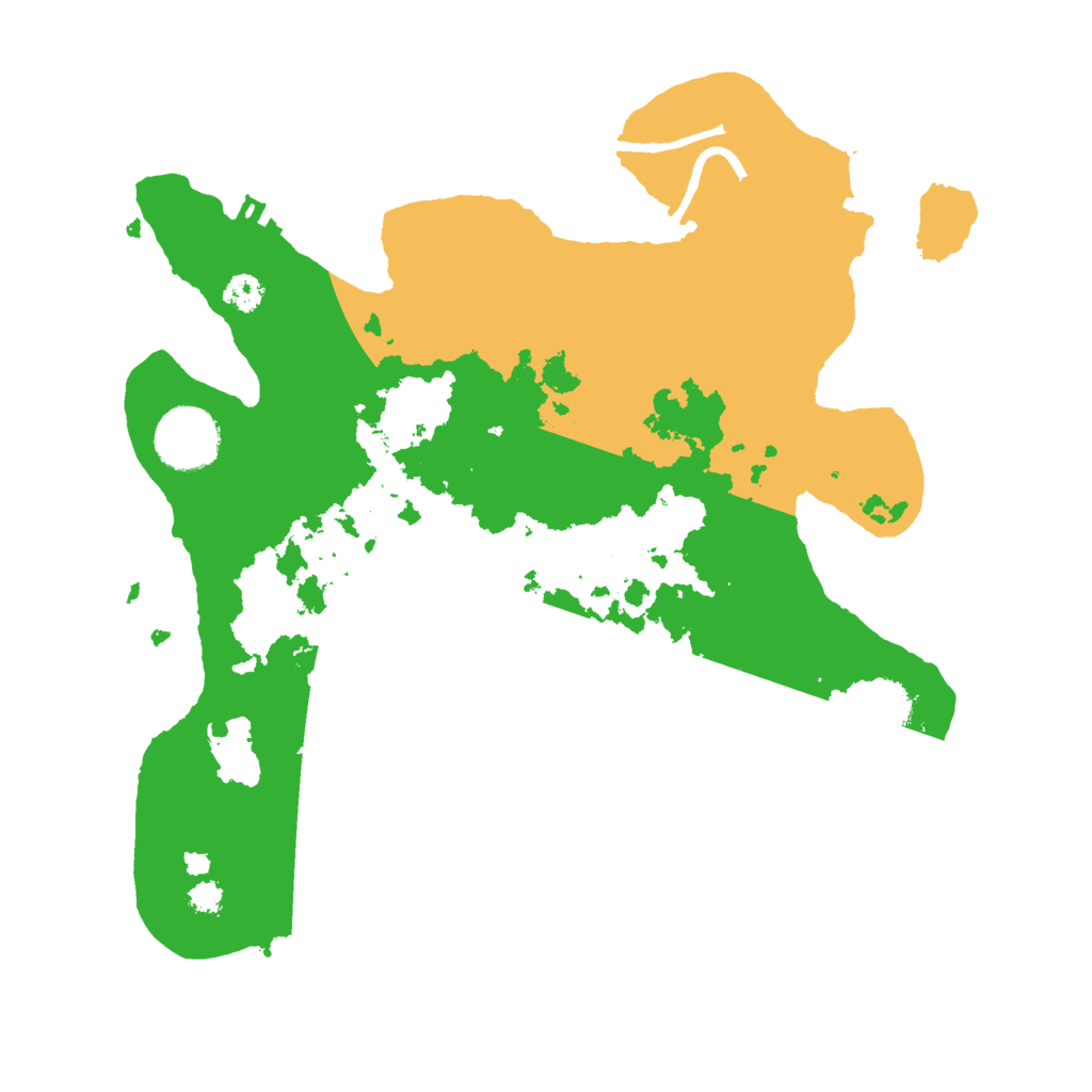 Biome Rust Map: Procedural Map, Size: 3000, Seed: 88203898