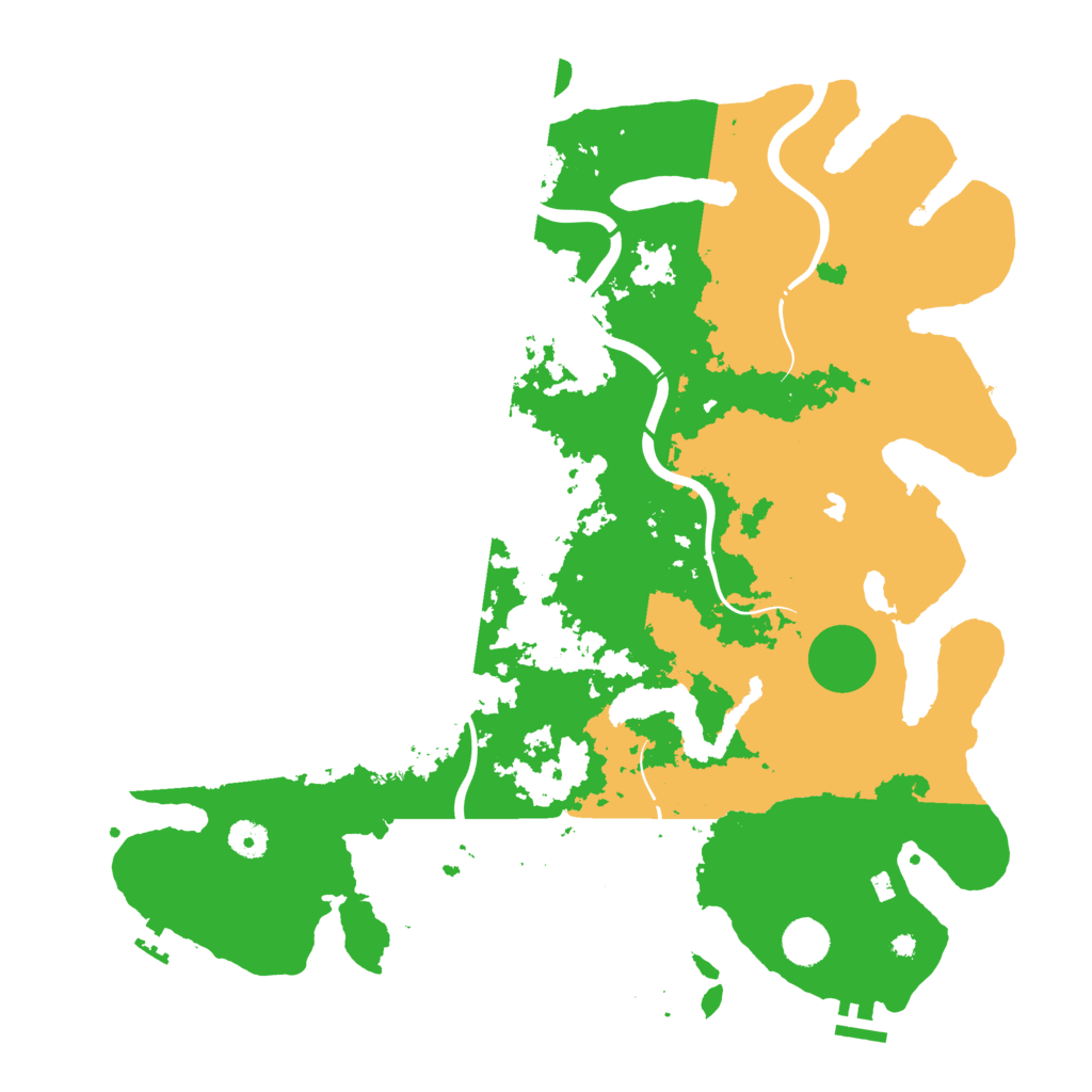 Biome Rust Map: Procedural Map, Size: 4250, Seed: 120693798