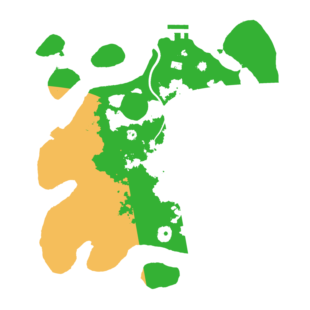 Biome Rust Map: Procedural Map, Size: 3000, Seed: 28294