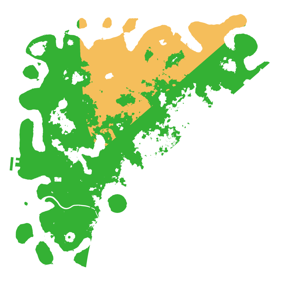Biome Rust Map: Procedural Map, Size: 4500, Seed: 15284500