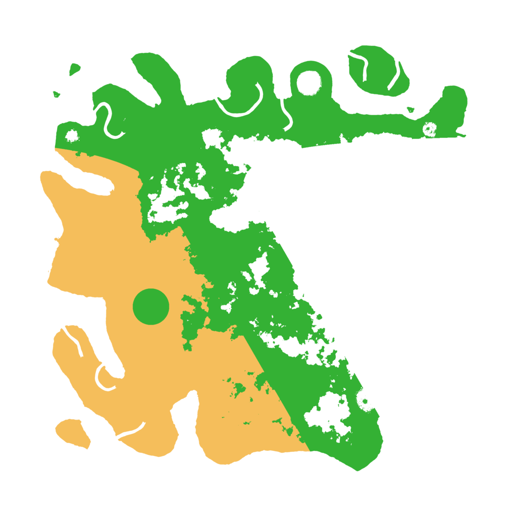 Biome Rust Map: Procedural Map, Size: 3750, Seed: 22276001