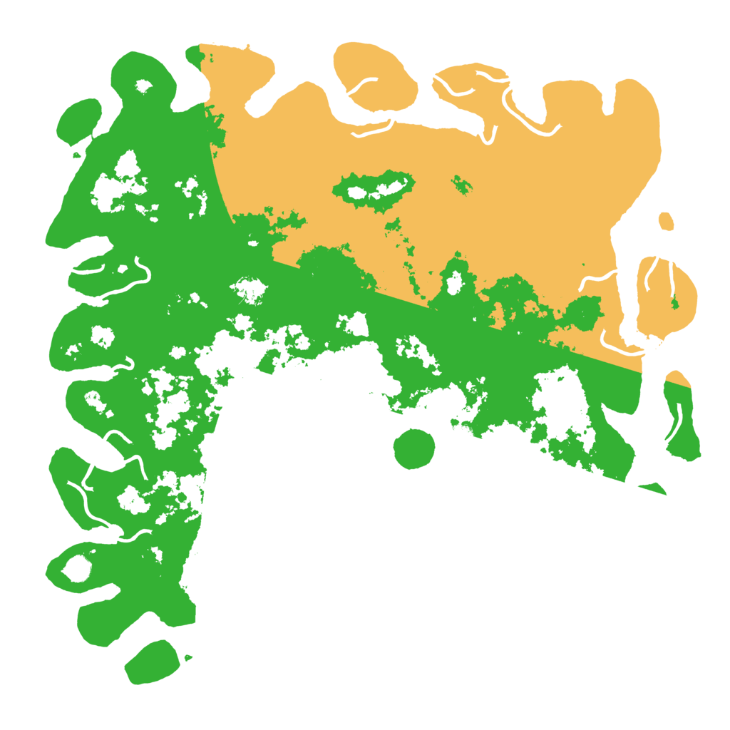 Biome Rust Map: Procedural Map, Size: 5000, Seed: 260269179