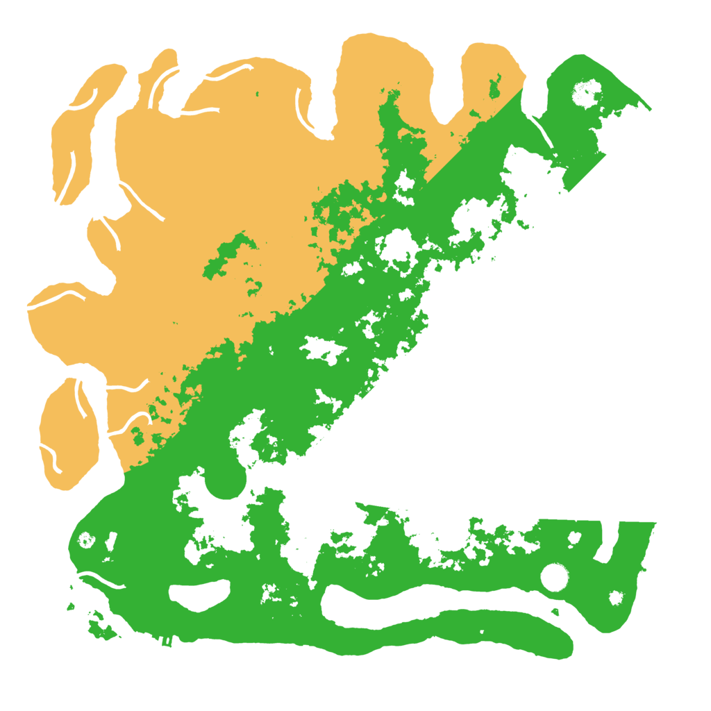 Biome Rust Map: Procedural Map, Size: 4500, Seed: 74372035