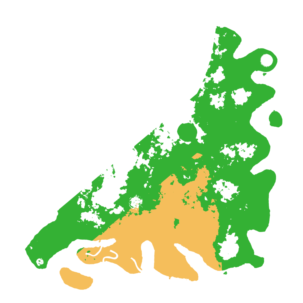 Biome Rust Map: Procedural Map, Size: 4300, Seed: 64357