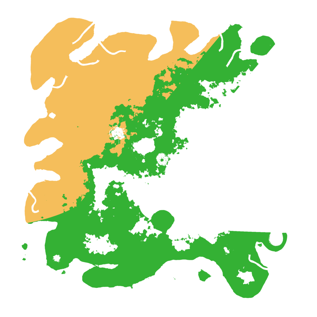 Biome Rust Map: Procedural Map, Size: 4000, Seed: 608567928