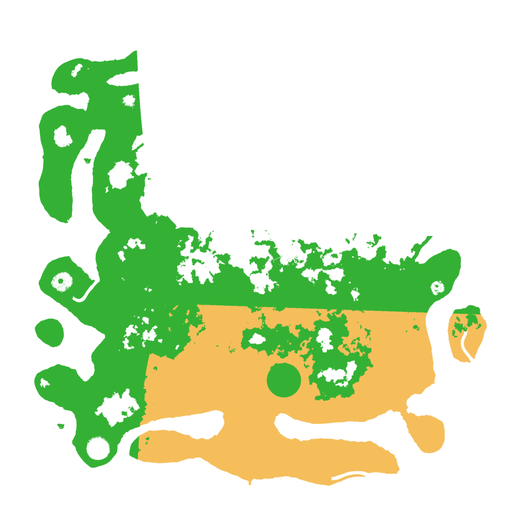 Biome Rust Map: Procedural Map, Size: 3950, Seed: 23483103