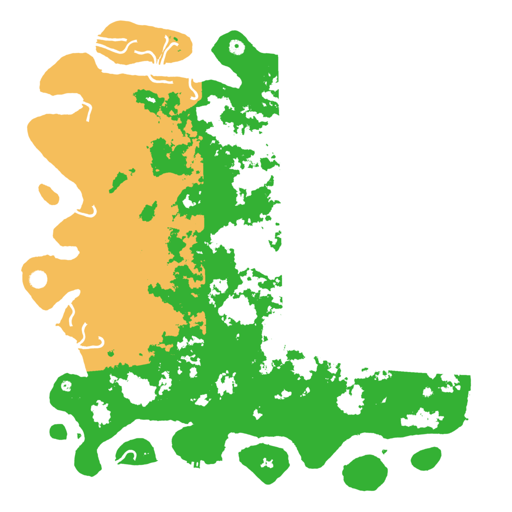 Biome Rust Map: Procedural Map, Size: 5000, Seed: 13654835